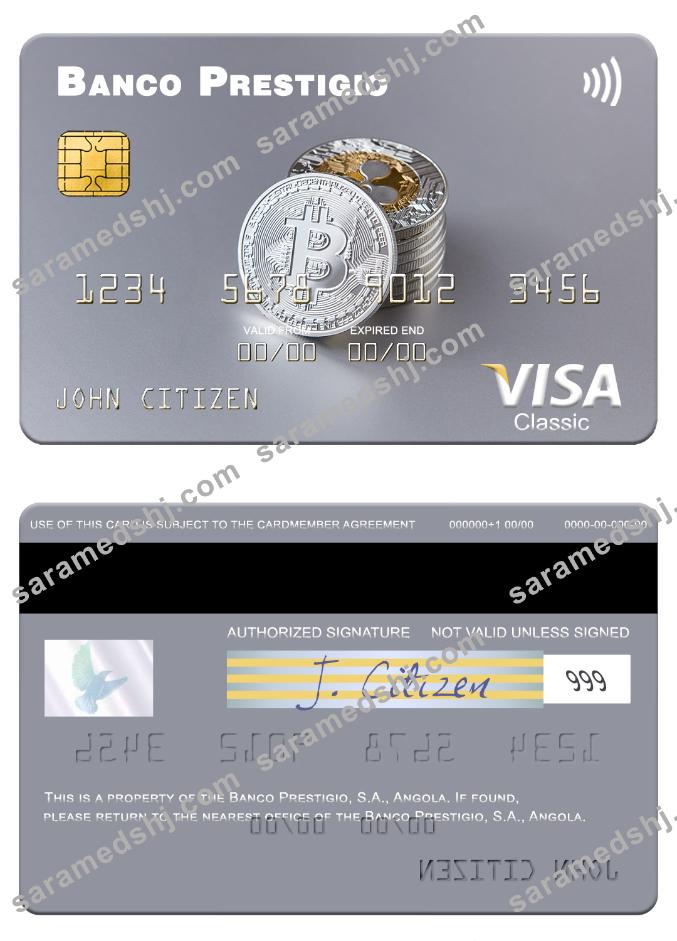 Angola Banco Prestigio, S.A. visa card
